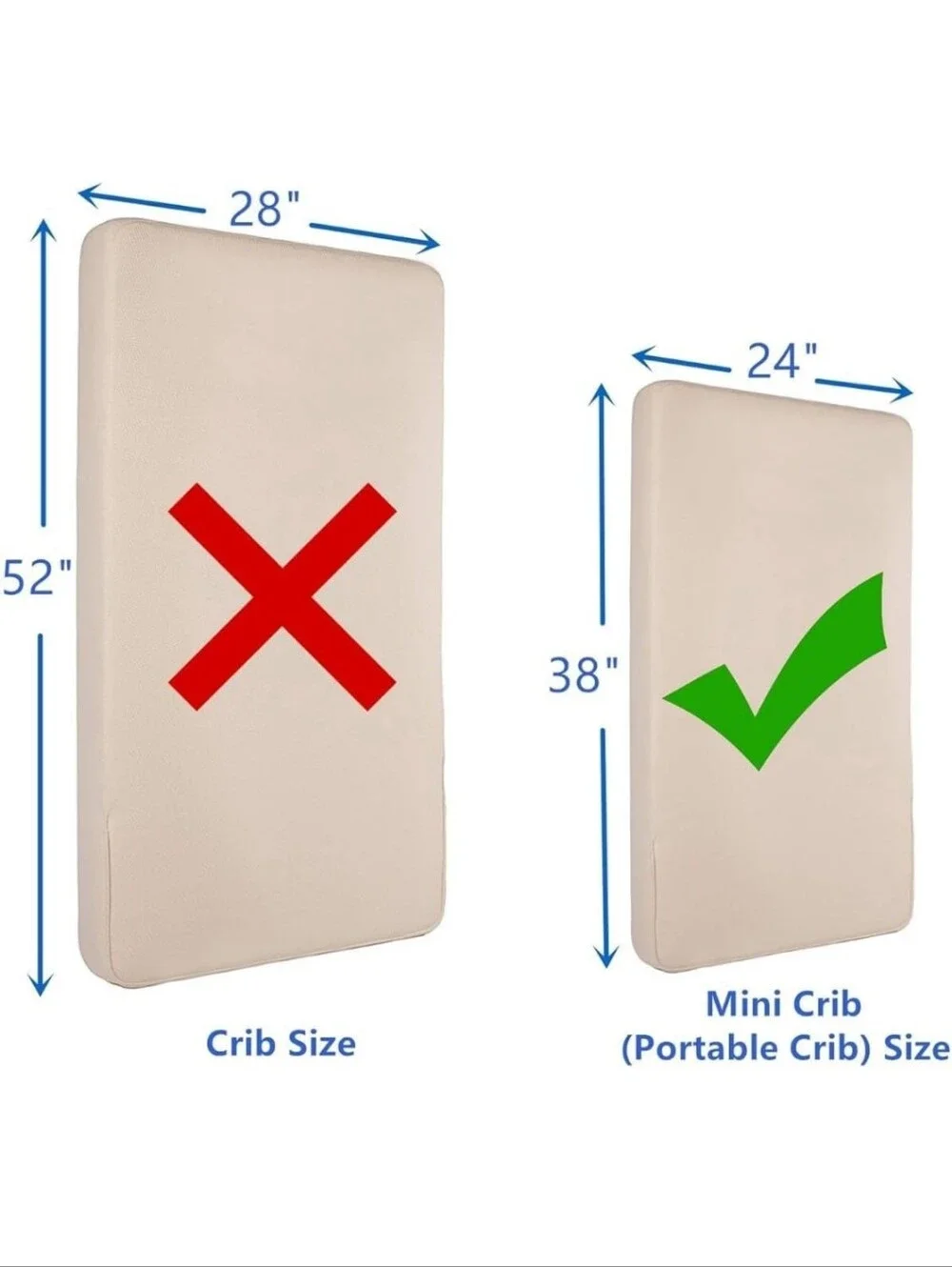American Baby Company 100% Natural Cotton Fitted Mini Crib Sheet 38